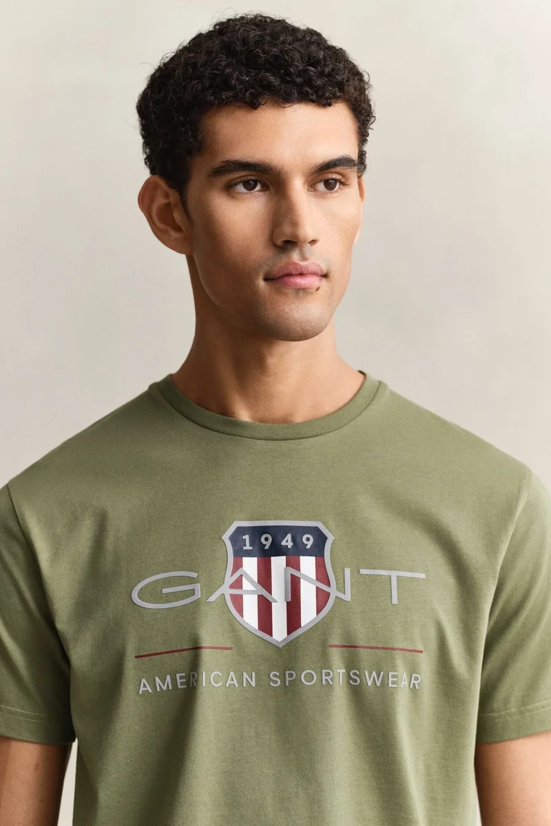 GANT Regular Archive Shield Short Sleeve T-Shirt